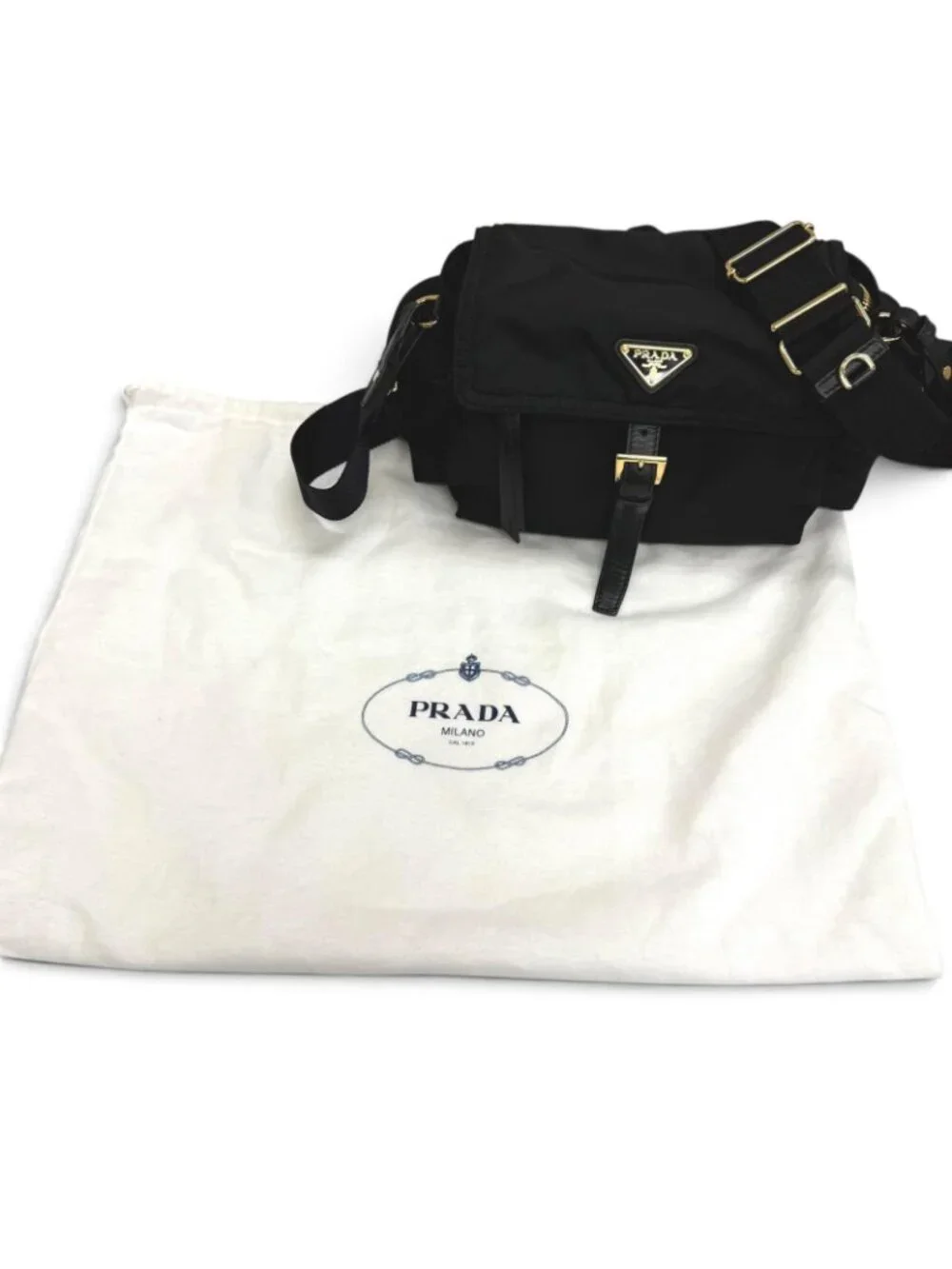 Prada Explorer Medium Triangle Logo Re-Nylon 2-Way Shoulder Bag